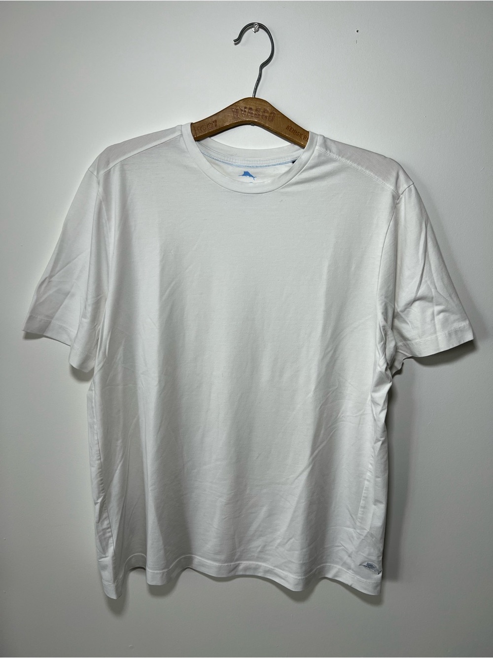 Tommy Bahama White Men’s Island Zone UPF 30 Crew Neck Short Sleeve Tee Size M